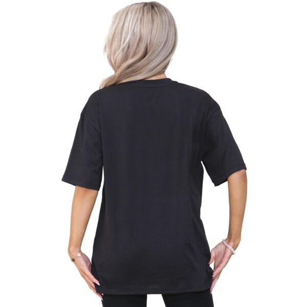 women's oversized t shirt – baggy fit casual cotton tee for everyday comfort