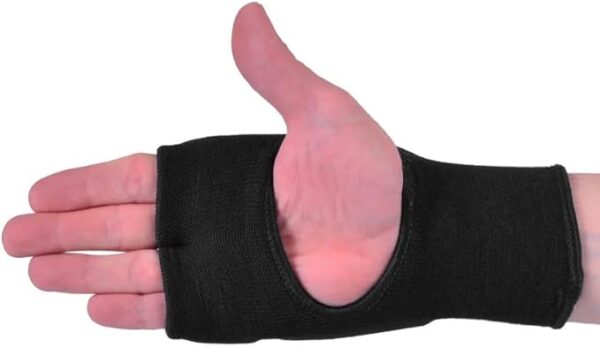 mar | karate training mitts, slip on elasticated design, mma hand protection, muay thai, kickboxing, unisex martial arts gear for kids & adults