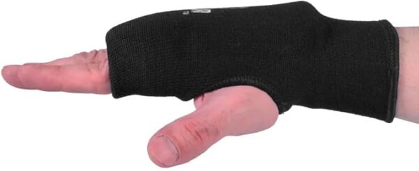 mar | karate training mitts, slip on elasticated design, mma hand protection, muay thai, kickboxing, unisex martial arts gear for kids & adults