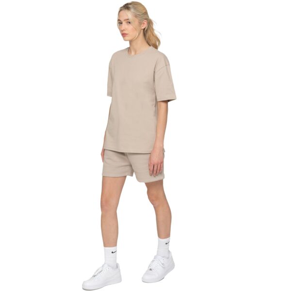 Women's Oversized T-Shirt – Baggy Fit Casual Cotton Tee for Everyday Comfort (Oatmeal) - Image 5