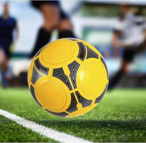 hot bargains pack of 2 size 5 stylish all weather football ideal for training & matches, suitable for all grounds and weather, for boys, teens & footballers for all ages.