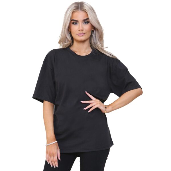 women's oversized t shirt – baggy fit casual cotton tee for everyday comfort