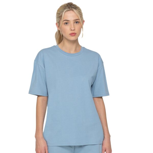 women's enzo oversized t shirt – baggy fit casual cotton tee for everyday comfort