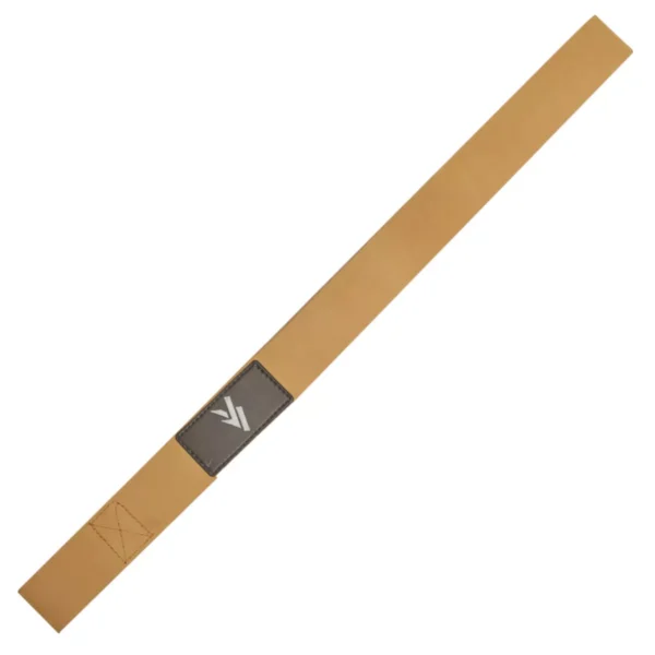 weight lifting leather wrist straps – brown pair for workout, gym, and fitness training