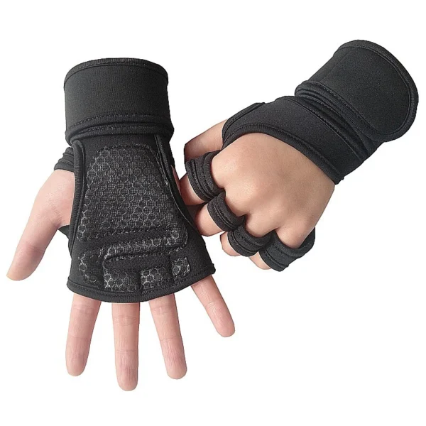 weightlifting training gloves fitness sports body building gym hand wrist glove