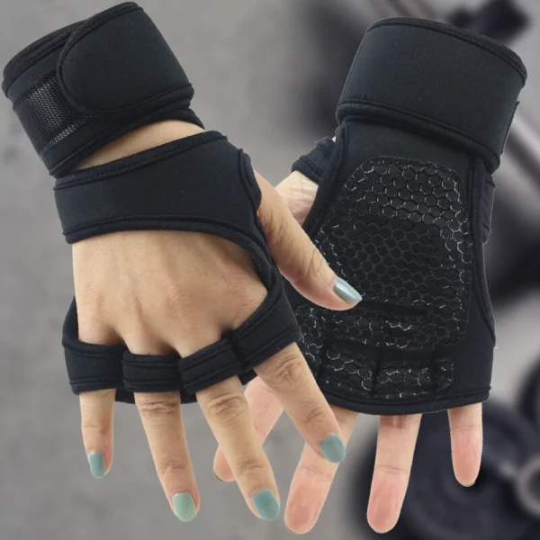 weightlifting training gloves fitness sports body building gym hand wrist glove