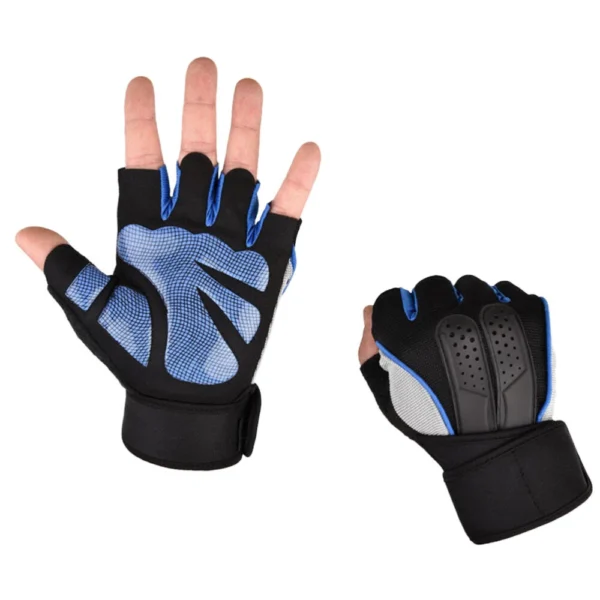 anti slip sports gloves fitness weight training for men gym accessories women
