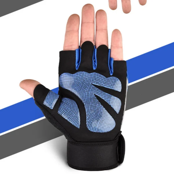 anti slip sports gloves fitness weight training for men gym accessories women