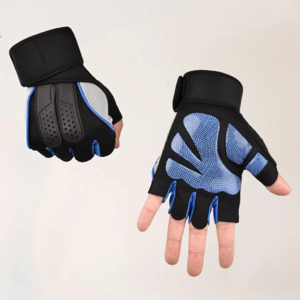anti slip sports gloves fitness weight training for men gym accessories women