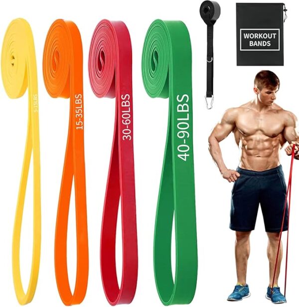 exercise bands resistance bands for working out,pull up bands set,at home workout equipment,workout bands for men and women,stretch bands
