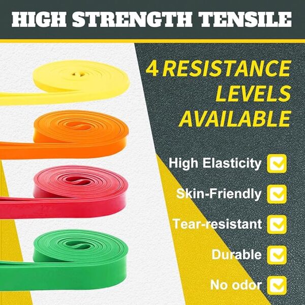 exercise bands resistance bands for working out,pull up bands set,at home workout equipment,workout bands for men and women,stretch bands